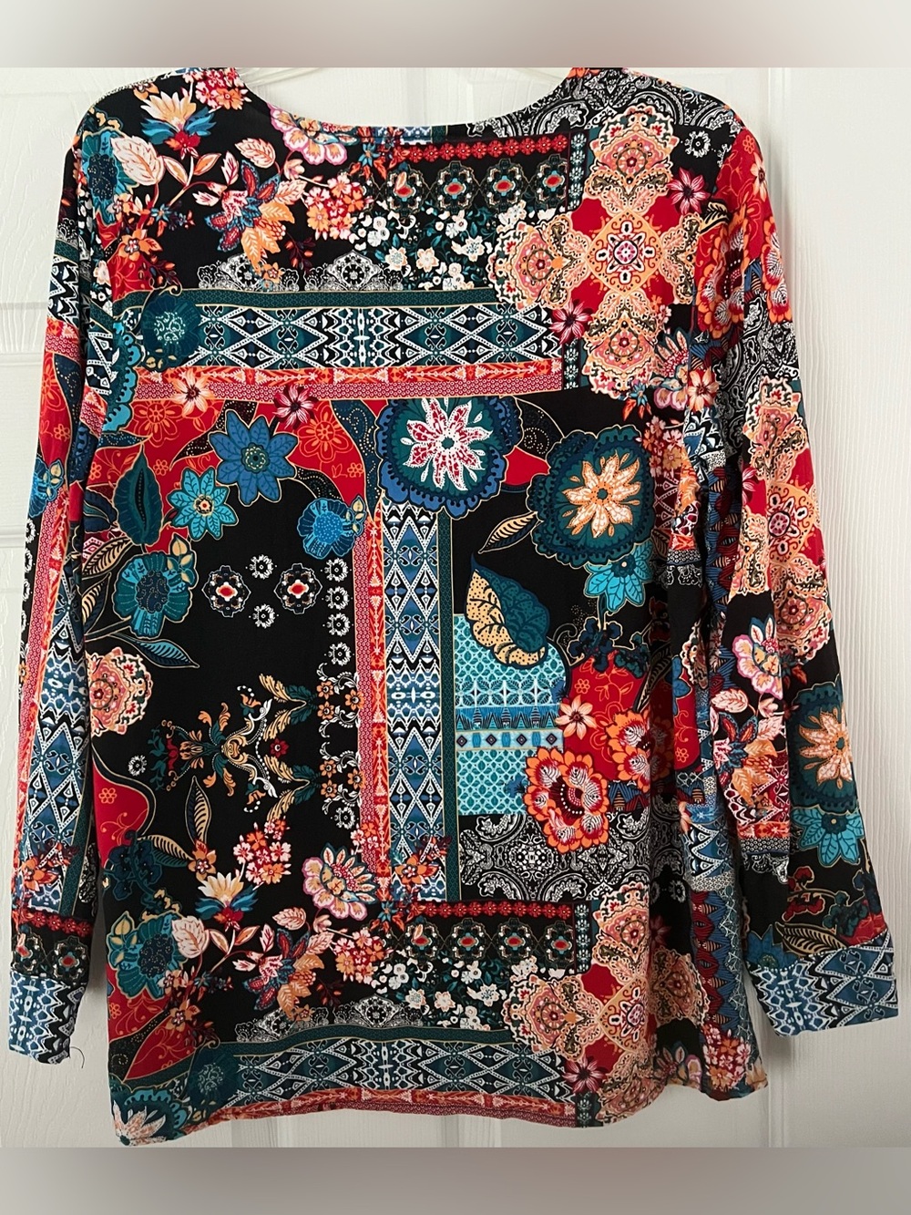 Laurel Grey Boho Tassel Shirt - Picture 3 of 8